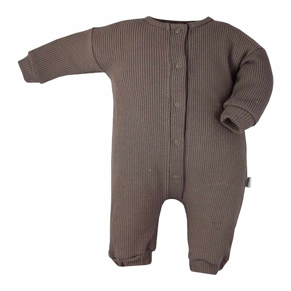 Baby jumpsuit Koala Pure brown, size 62 (3-6m)