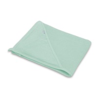 Baby terry towel with hood New Baby Comfortably 80x80 cm mint