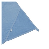 Baby terry towel with hood New Baby Comfortably 80x80 cm blue