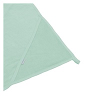 Baby terry towel with hood New Baby Comfortably 100x100 cm mint