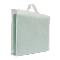 Baby terry towel with hood New Baby Comfortably 100x100 cm mint