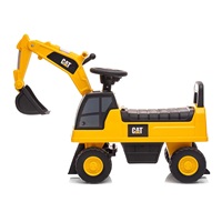 Baby bouncer excavator with sound CAT Excavator Milly Mally yellow