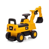 Baby bouncer excavator with sound CAT Excavator Milly Mally yellow