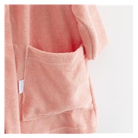 Baby terry bathrobe New Baby Comfortably pink, size 80/86