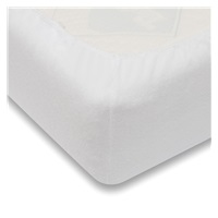 New Baby terry bed sheet 160x80 cm white