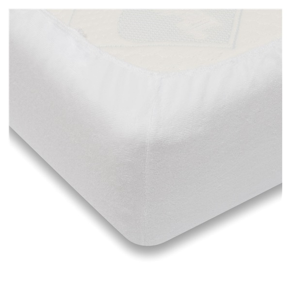 New Baby terry bed sheet 160x80 cm white