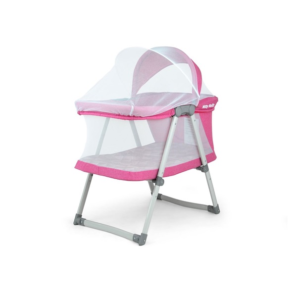 Milly Mally Jane Pink 2in1 cot/crib