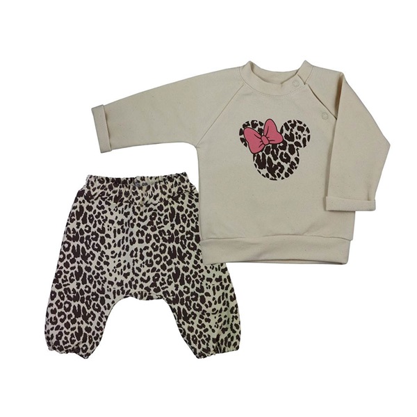 Baby sweatpants and sweatshirt Koala Panther girl, size 62 (3-6m)