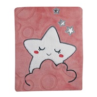 Baby blanket Koala Sleeping Star pink