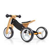 Kids multifunctional 2in1 Milly Mally JAKE Classic Black bike