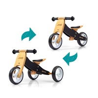 Kids multifunctional 2in1 Milly Mally JAKE Classic Black bike