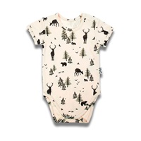 Baby Cotton Short Sleeve Body Nicol Bambi, size 68 (4-6m)