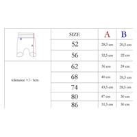 Baby cotton half-socks Nicol Bambi, size 80 (9-12m)