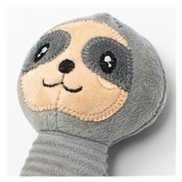 Plush Rattle with Squeaker New Baby Sloth