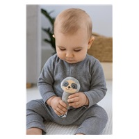 Plush Rattle with Squeaker New Baby Sloth