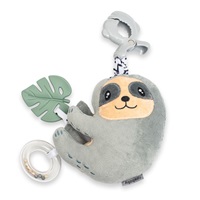 Educational Plush Toy with Music Box and Clip New Baby Sloth