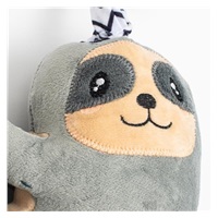 Educational Plush Toy with Music Box and Clip New Baby Sloth