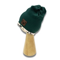 Baby cap Nicol Bambi green, size 56/62