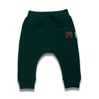 Baby sweatpants Nicol Bambi green, size 56 (0-3m)