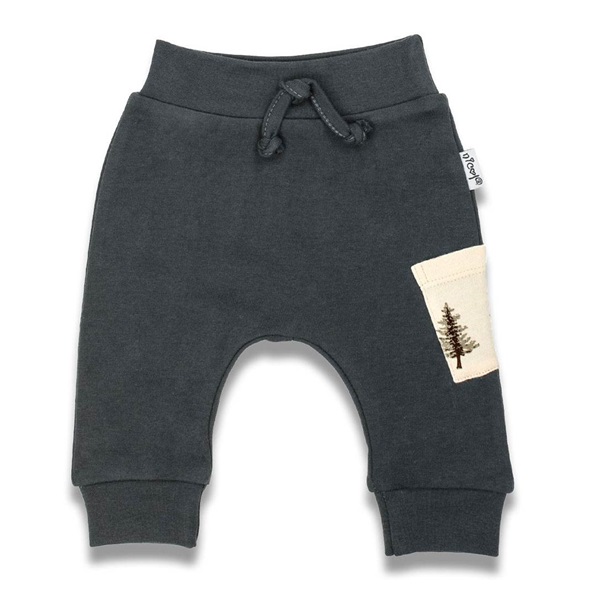 Baby sweatpants Nicol Bambi grey, size 62 (3-6m)