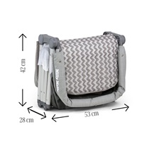 Milly Mally Jane Gray 2in1 cot/crib