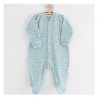 New Baby Classic II baby jumpsuit dino mint, size 56 (0-3m)