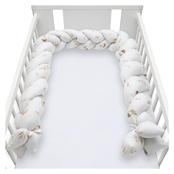 Protective crib mattress cover New Baby Sparrows