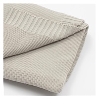 Bamboo knitted blanket New Baby 100x80 cm light grey