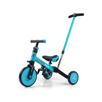 Milly Mally Optimus Plus 4in1 tricycle with guide bar blue