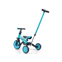 Milly Mally Optimus Plus 4in1 tricycle with guide bar blue