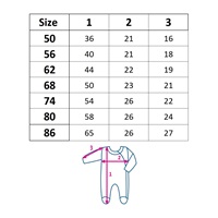 New Baby Classic II baby jumpsuit dino mint, size 62 (3-6m)