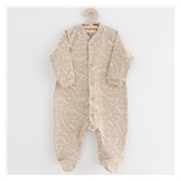 Baby Jumpsuit New Baby Classic II dino beige, size 86 (12-18m)