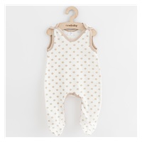 New Baby Classic II baby onesies stars beige, size 50