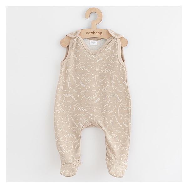 New Baby Classic II baby onesies dino beige, size 50