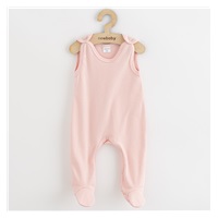 New Baby Classic II baby onesies light pink, size 56 (0-3m)