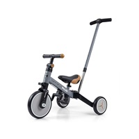 Milly Mally Optimus Plus 4in1 tricycle with guide bar grey