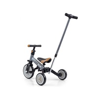 Milly Mally Optimus Plus 4in1 tricycle with guide bar grey