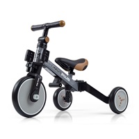 Milly Mally Optimus Plus 4in1 tricycle with guide bar grey