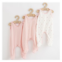 Baby onesies New Baby Classic II Girl 3pcs pink, size 50