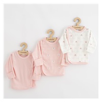 New Baby Classic II Infant Nightgown Girl 3pcs pink, size 56 (0-3m)