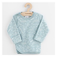 New Baby Classic II baby onesie dino mint, size 56 (0-3m)