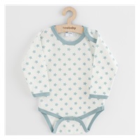 Baby body New Baby Classic II stars mint, size 74 (6-9m)