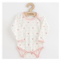 Baby body New Baby Classic II teddy bear pink, size 80 (9-12m)