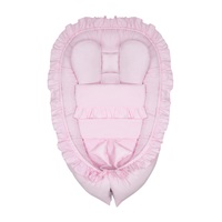 Belisima Jasmine pink baby nest with duvet