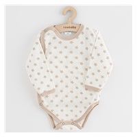 New Baby Classic II baby full body with stars beige, size 50