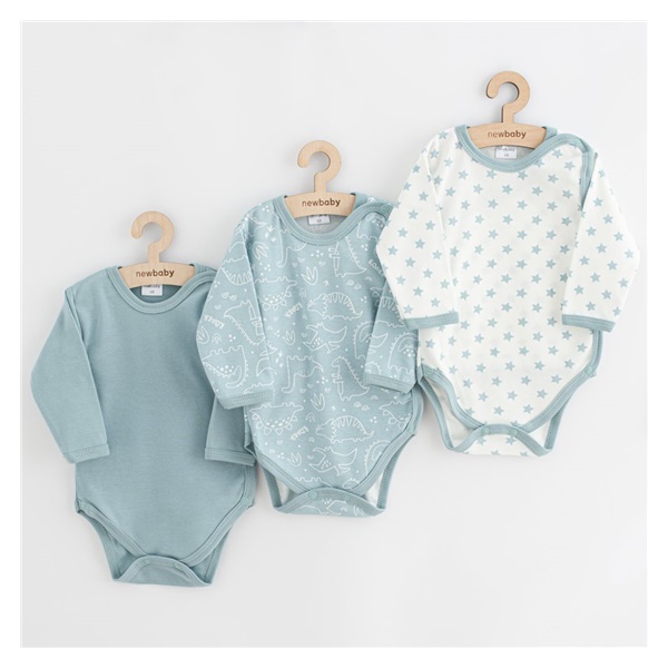 New Baby Classic II Uni 3pcs full zipper body mint, size 68 (4-6m)