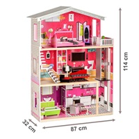 Wooden dollhouse Ecotoys Malibu residence