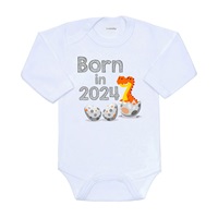 Body printed with New Baby Born in 2024 dinosaur, size 80 (9-12m)