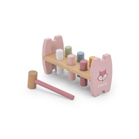 Wooden hammer for little ones Viga PolarB Fox