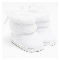 Baby winter boots New Baby white 3-6 m, size 3-6 m